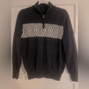 Men’s size medium J.Crew navy sweater